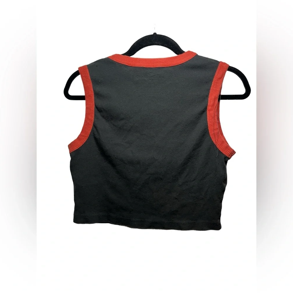 The Rolling Stones Crop Tank Top Cute Vintage Vibe Patriotic - Picture 2 of 3